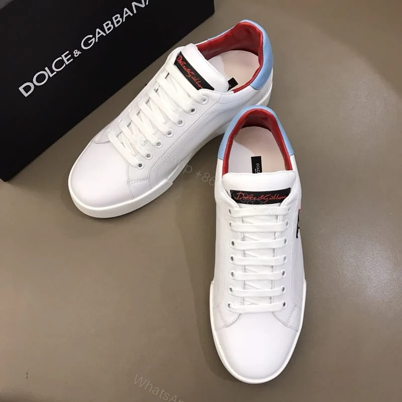 View 3 of DOLCE & GABBANA WHITE HEART SNEAKERS – DG31