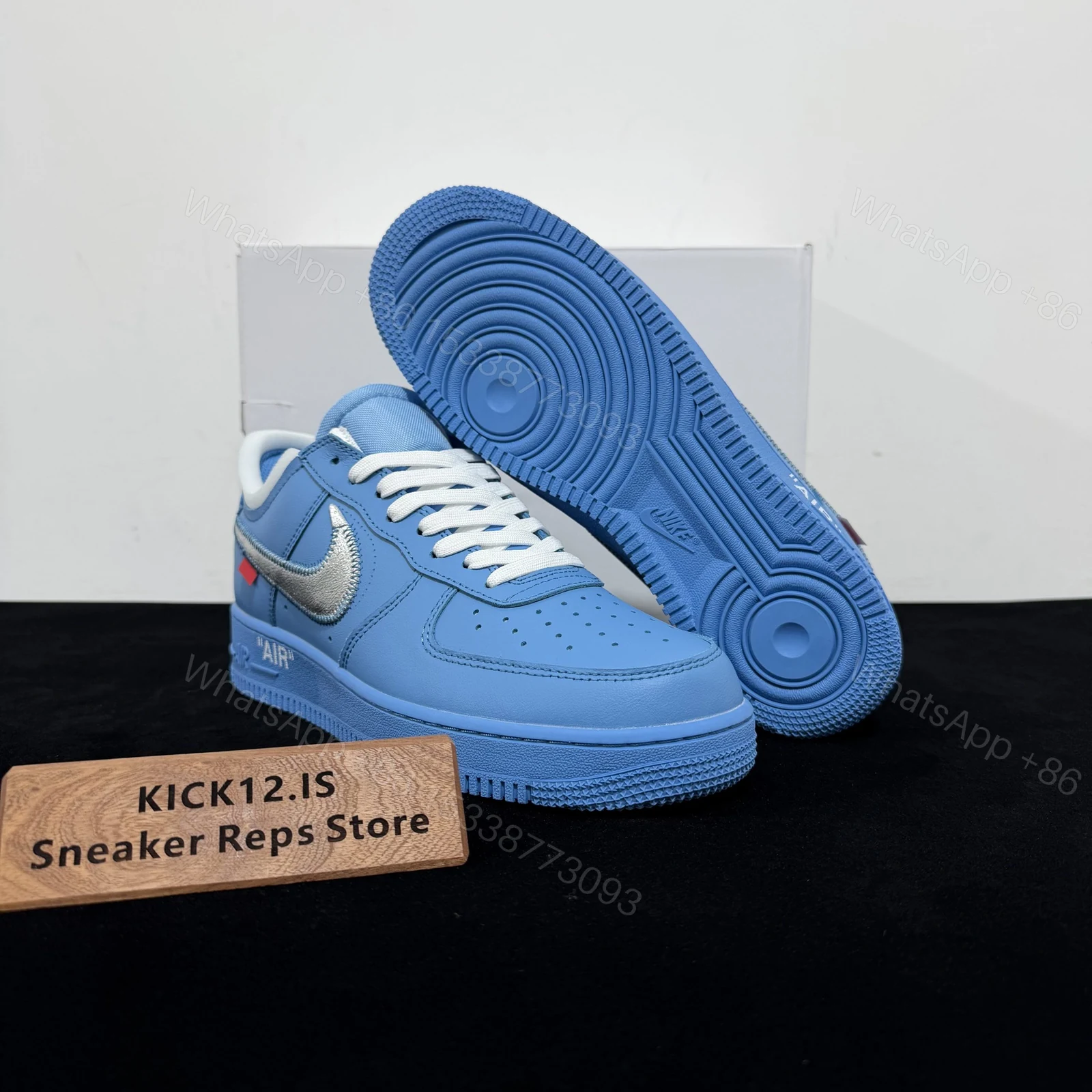 View 3 of Air Force 1 Low Off White MCA UNC Blue Reps