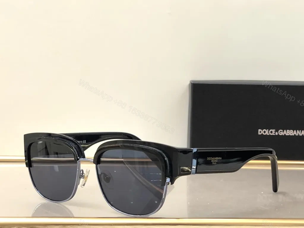 View 3 of Bold Tortoise Acetate Sunglasses with Gold Accents (Dolce & Gabbana)