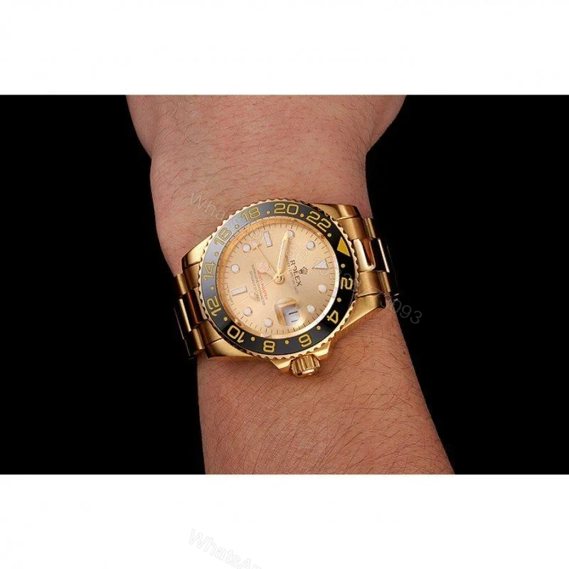 View 10 of Superclone Rolex GMT-Master II Gold Dial 1453749