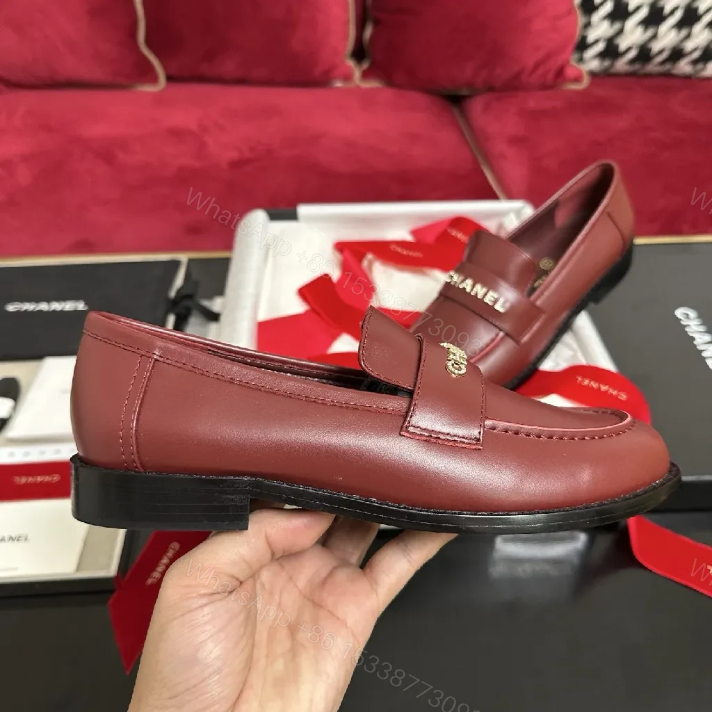 View 9 of Burgundy Leather Loafers: All-Day Comfort, Chic Design