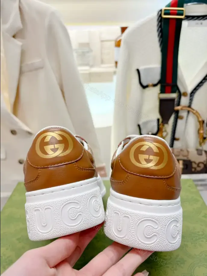 View 7 of GUCCI SCREENER GG SNEAKERS BEIGE AND EBONY ORIGINAL GG CANVAS – GC177