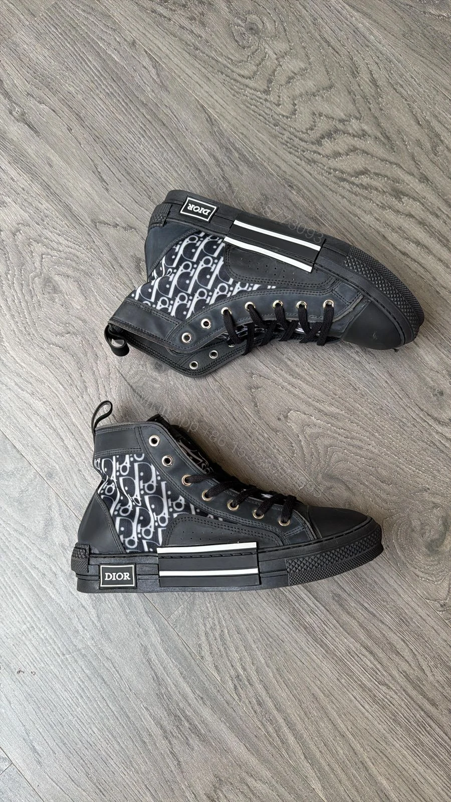 View 3 of First Copy Dior B23 High Sneakers for Men