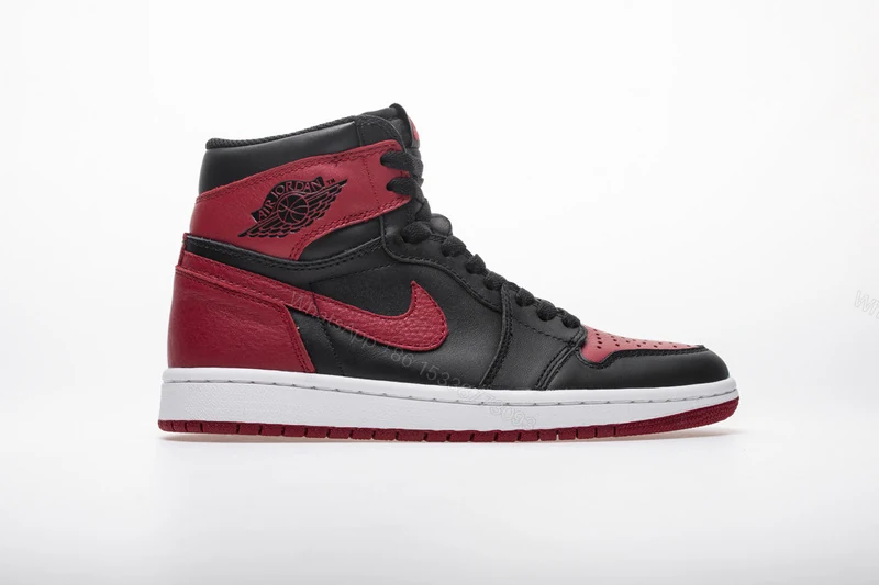 View 2 of Air Jordan 1 Retro High Bred Banned (2016) 555088-001