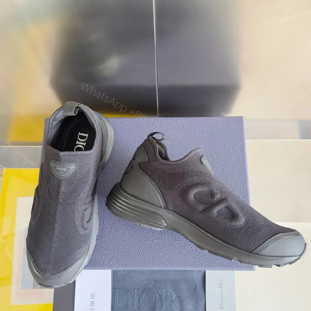 View 3 of All-Day Knit Runner: Premium Luxe Sneaker, Graphite/Charcoal