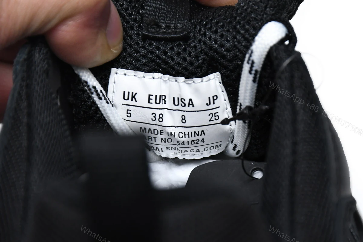 View 6 of Balenciaga Triple S Black 541624 W09O1 1000