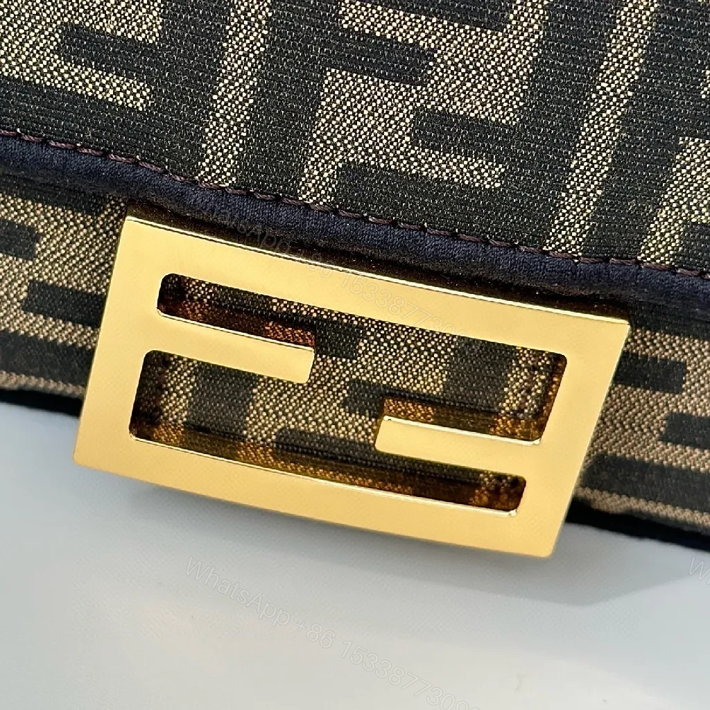 View 6 of Geometric Chic Crossbody with Gold Chain Bag