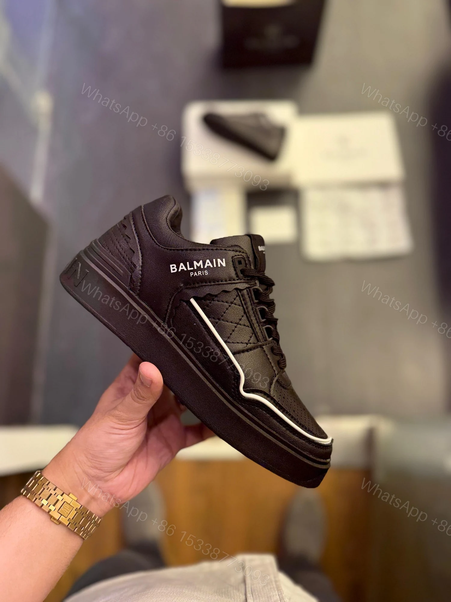 View 5 of FIRST COPY BALMAIN PARIS Original quality sneaker
