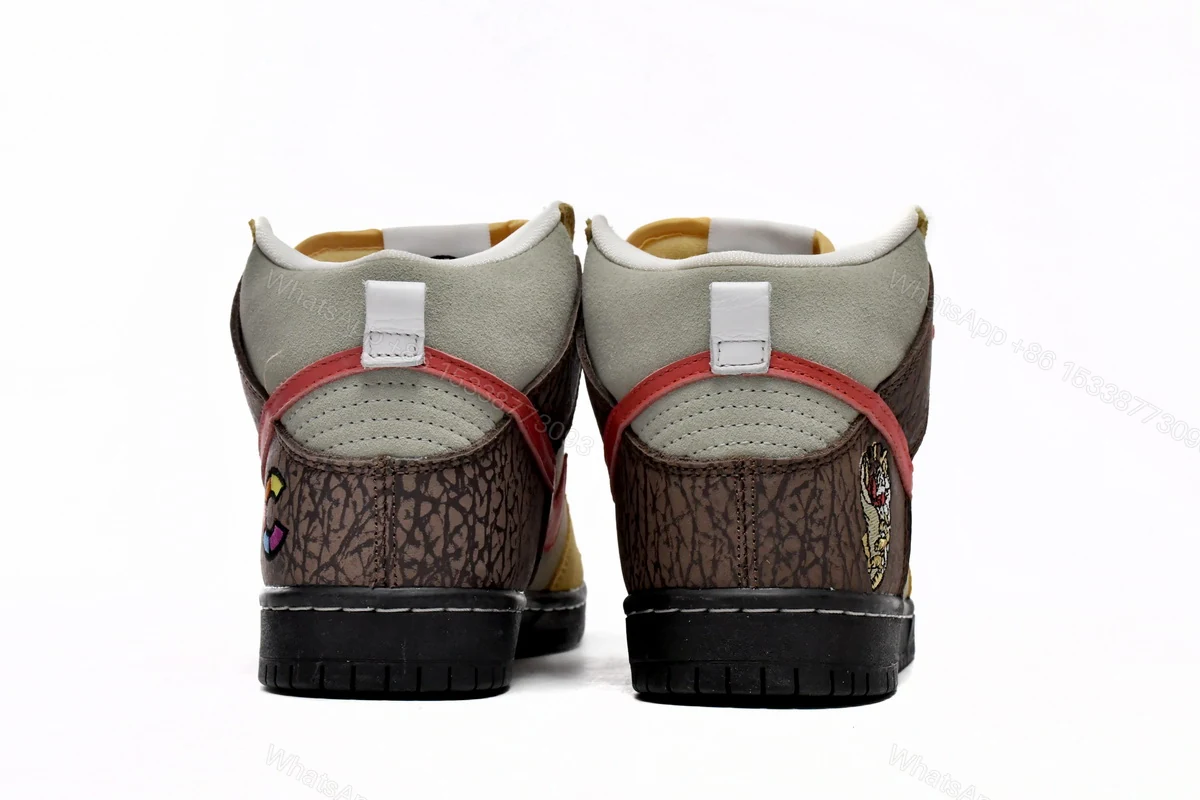 View 3 of Nike Dunk High "Kebab and Destroy" CZ2205-700