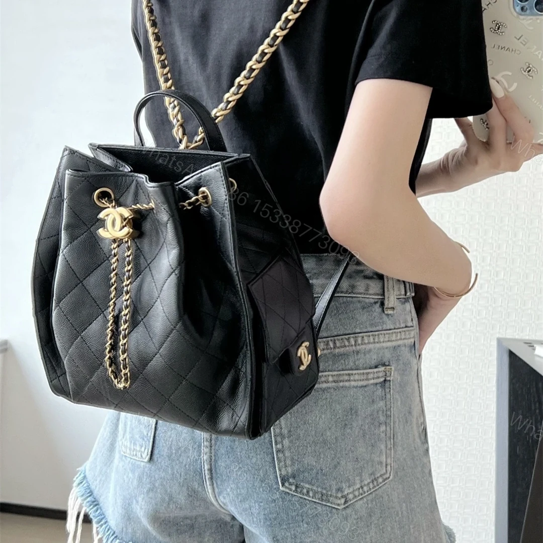 View 23 of 高仿Chanel*25B/25Bag系列AS5600雙肩包黑色中號免檢版