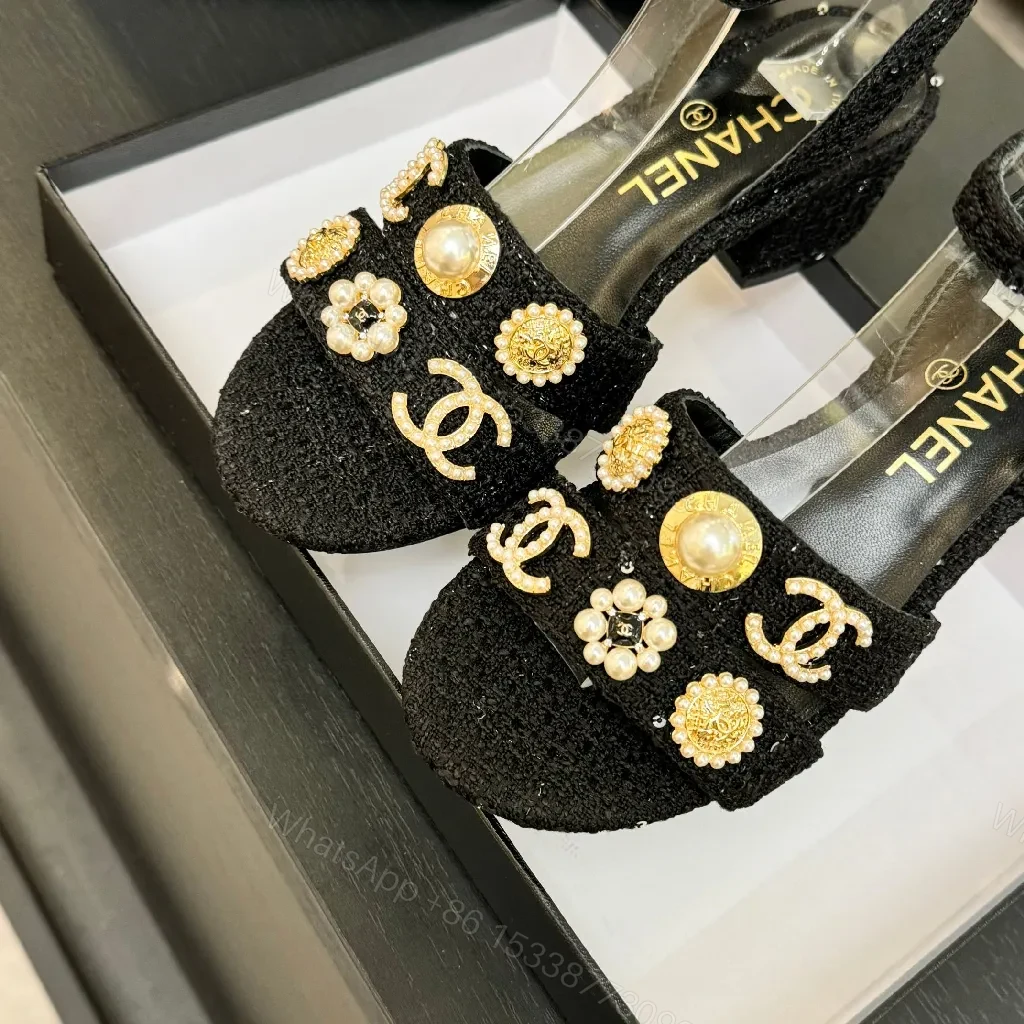 View 4 of Elegant Embellished Sandals - Luxe Glam, All-Day Comfort