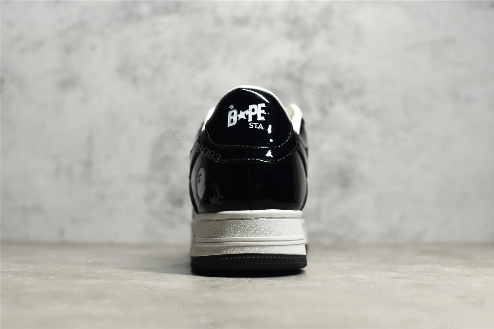 View 6 of A BATHING APE BAPE STA LOW BLACK Reps