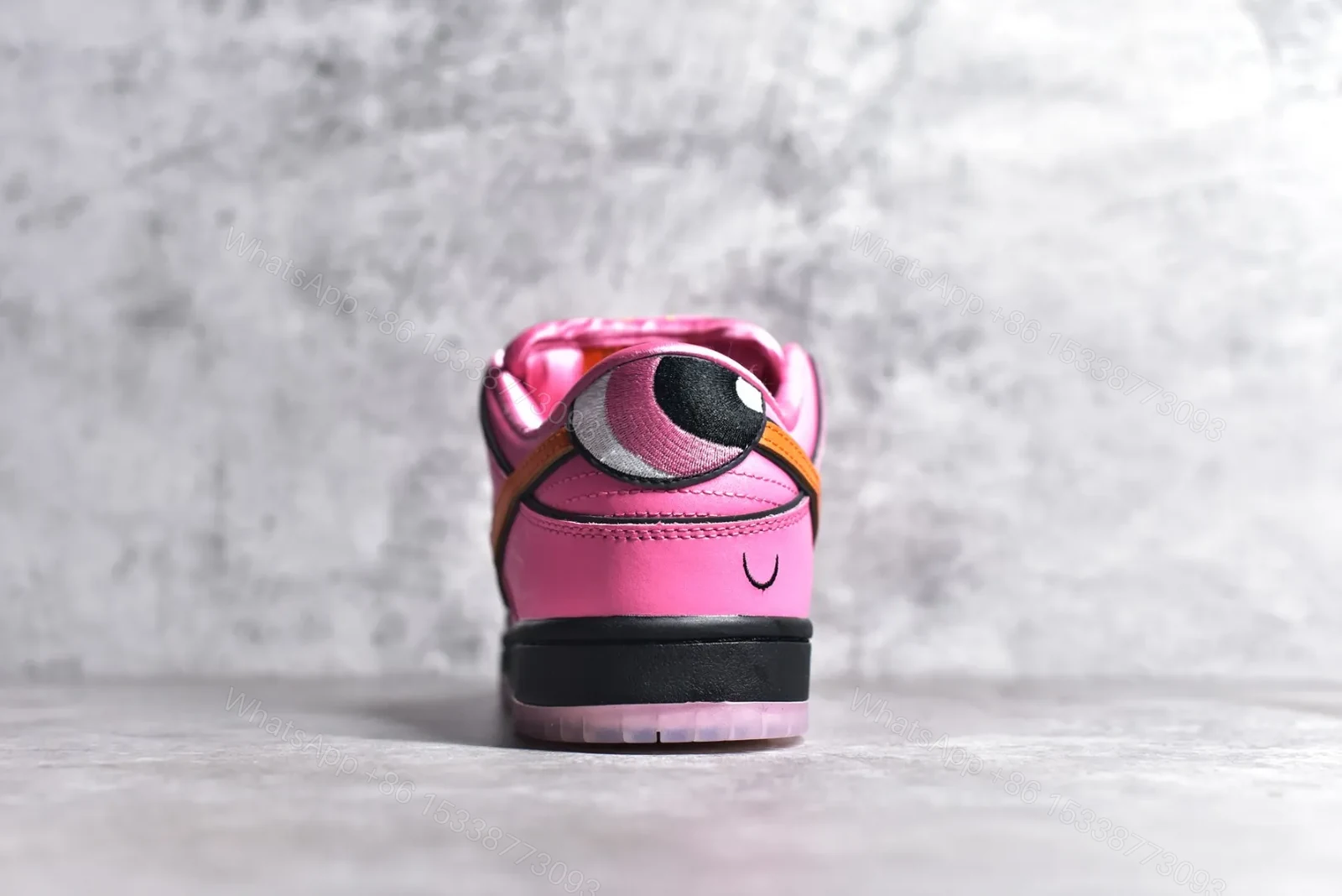 View 8 of Nike SB Dunk Low x Powerpuff Girls Pink Replica