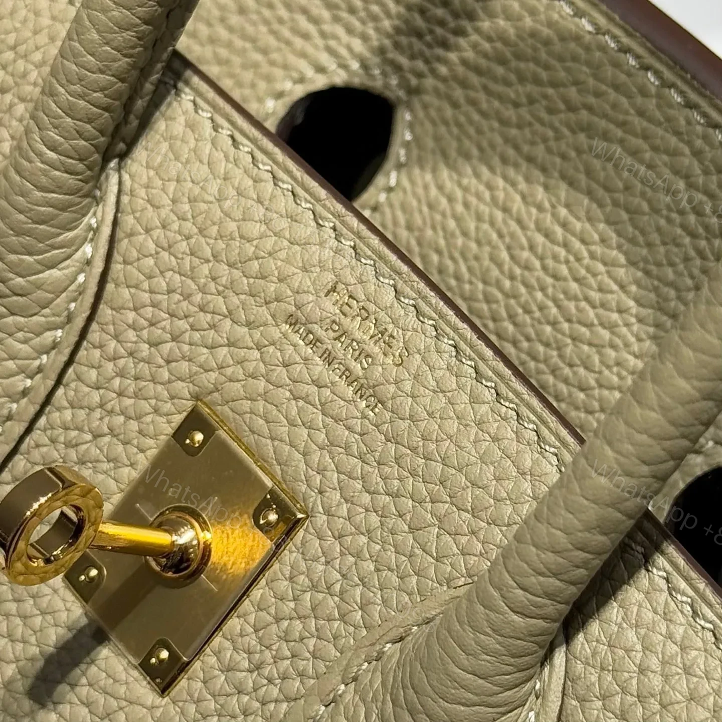 View 5 of HN 25 IN DARK KHAKI GOLD HARDWARE