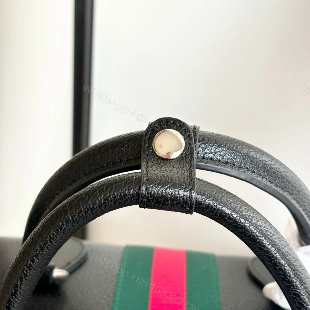View 7 of Gucci Web Trademark Medium Duffle Bag Black 44Cm