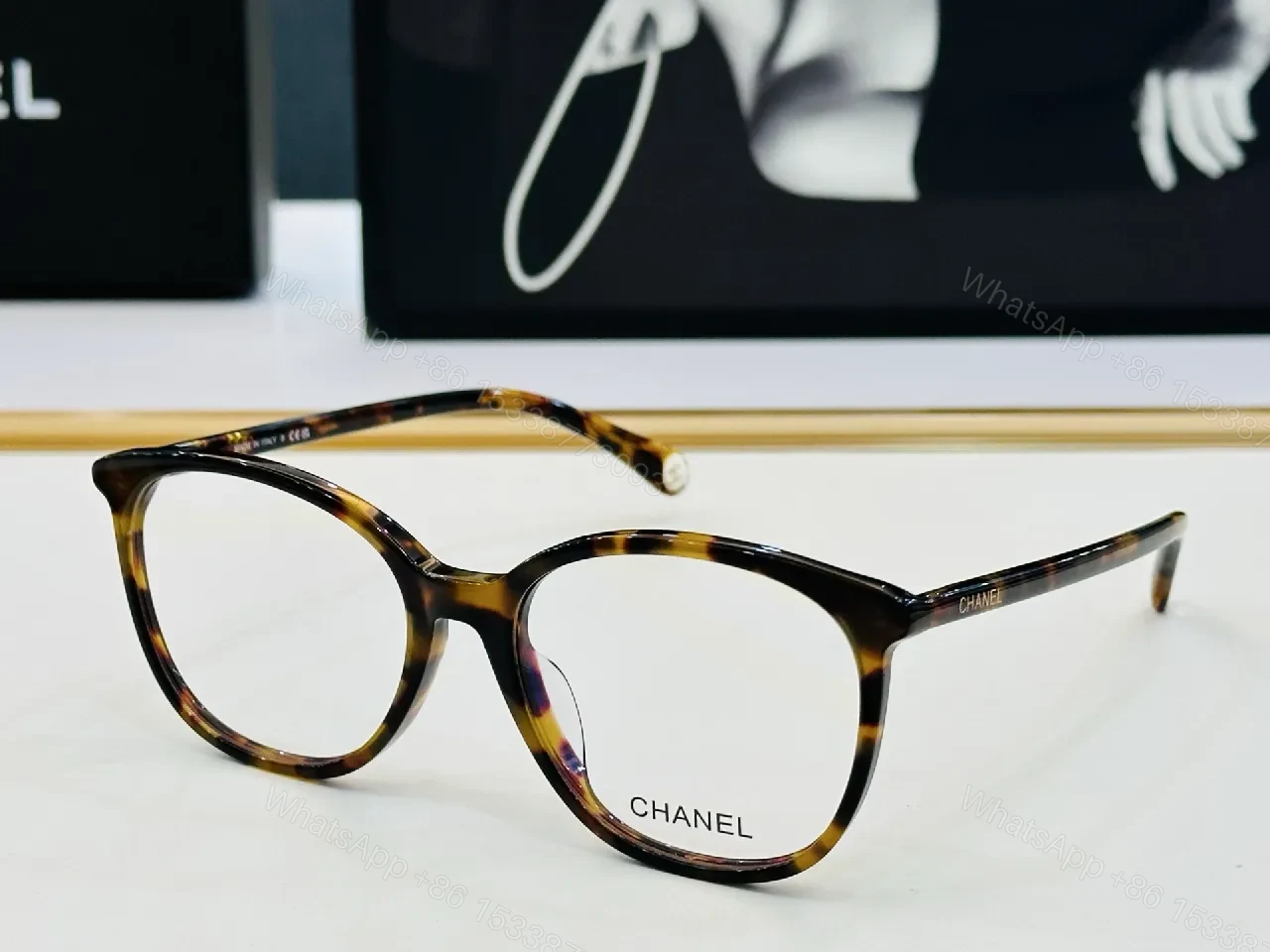 View 2 of Black Acetate Round-Rect Frames with Luxe Comfort Lenses