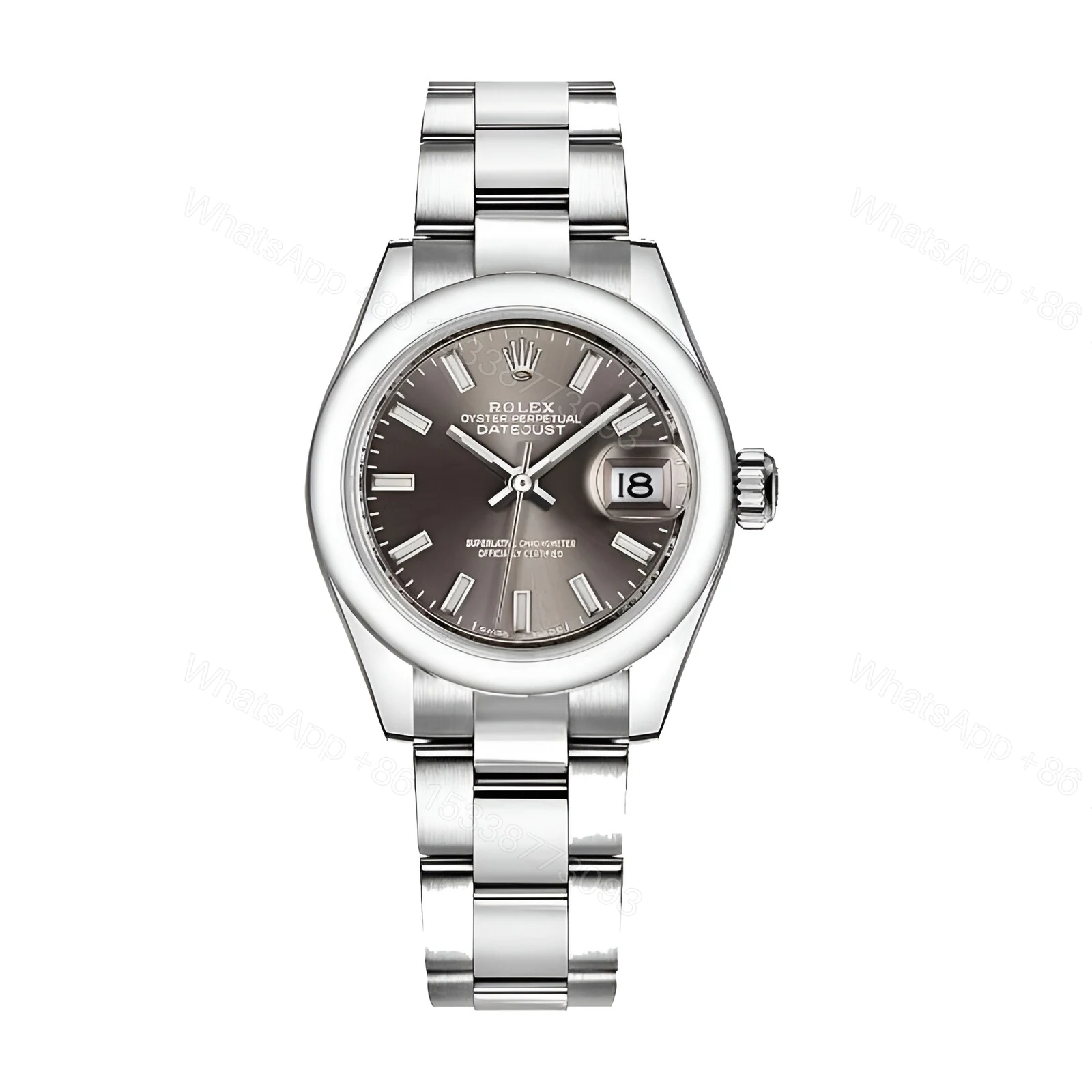 Datejust Dark Grey Replica — view 1