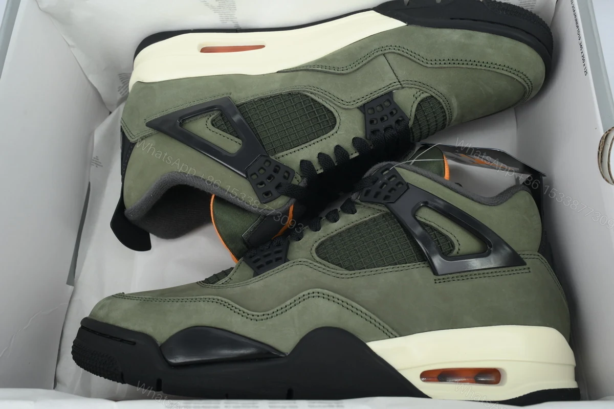 View 5 of Undefeated x Air Jordan 4 Retro IB1519-200