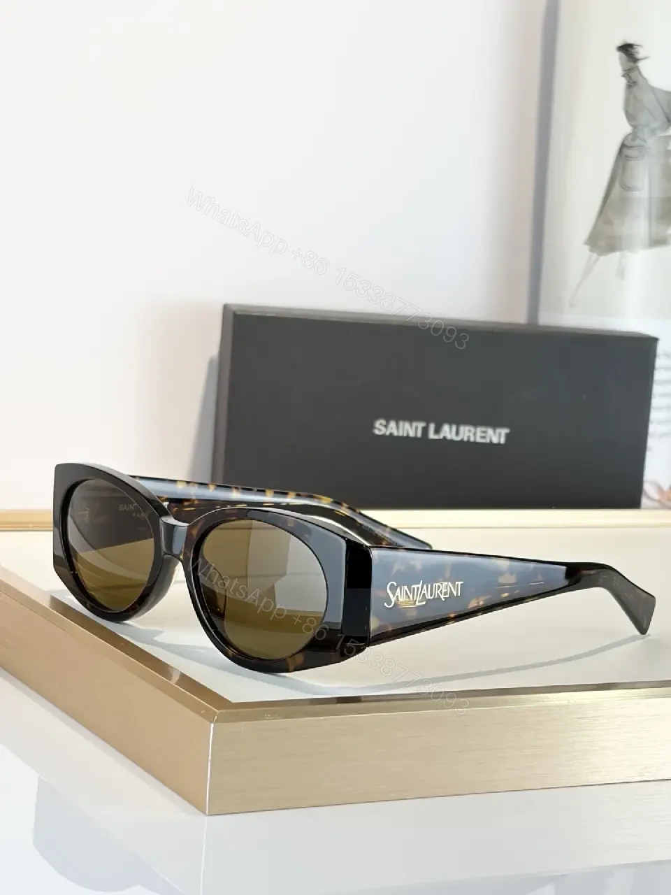 View 2 of Bold Acetate Frames Sunglasses: Luxe Comfort, Iconic Design