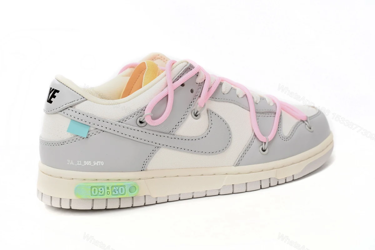 View 5 of OFF WHITE x Nike Dunk SB Low The 50 NO.09 DM1602-109