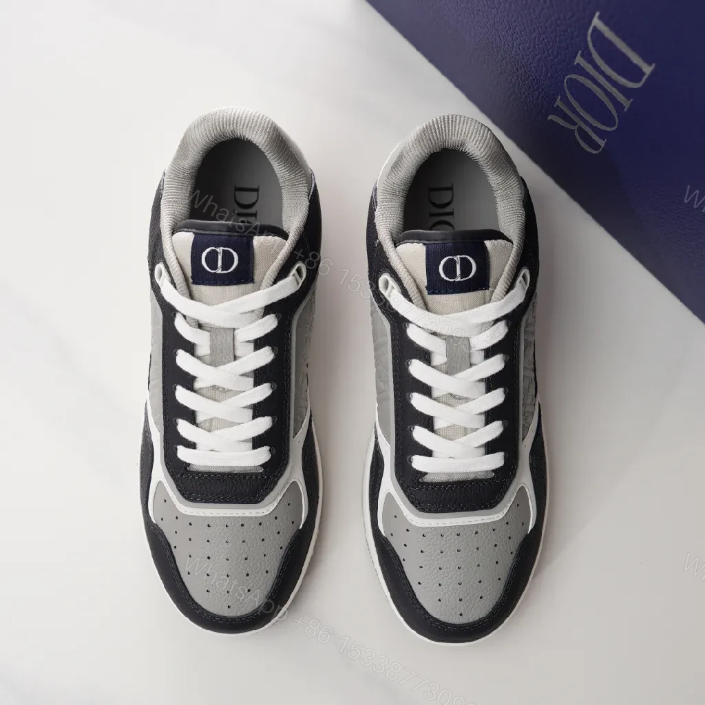 View 8 of Monochrome Leather Sneaker: Luxe-Casual Comfort Understated Embossing