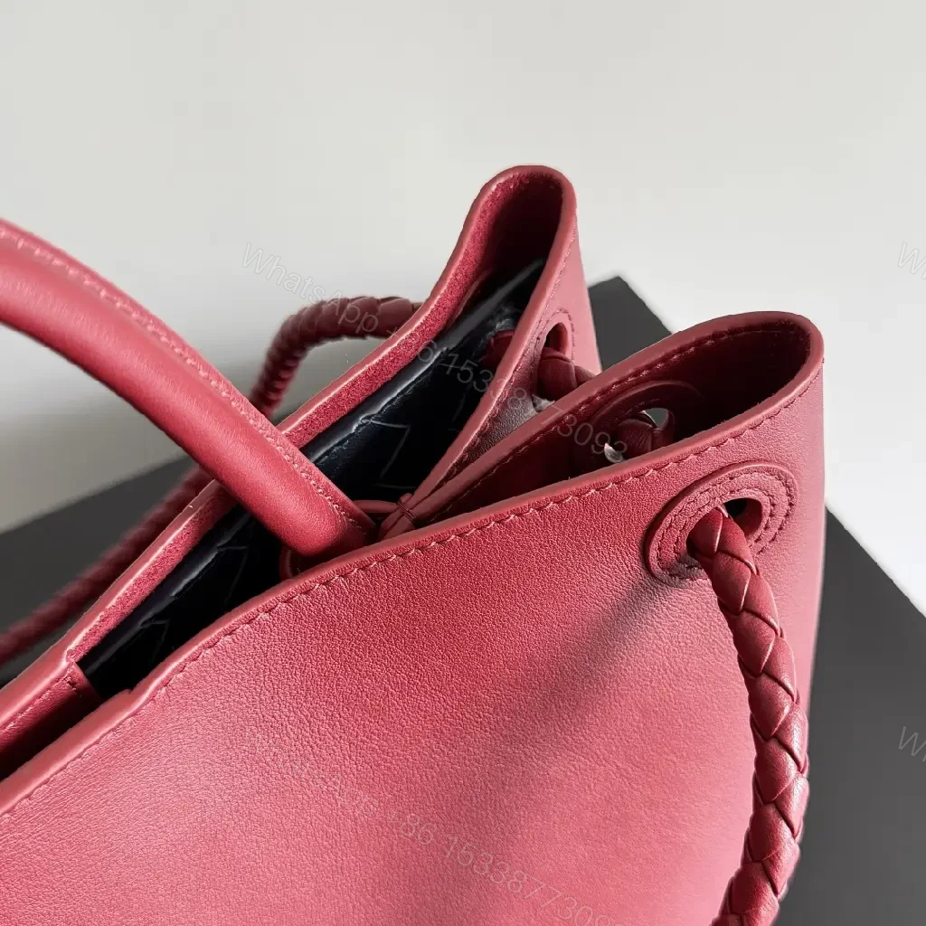 View 2 of Chic Leather Tote: Braided Detail, All-Day Luxury Bag