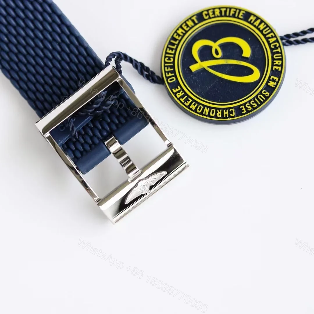 View 9 of Breitling Superocean Heritage White Blue Replica 42MM Premium Rubber Strap Diver Edition AB202012.G828.256S.A20D