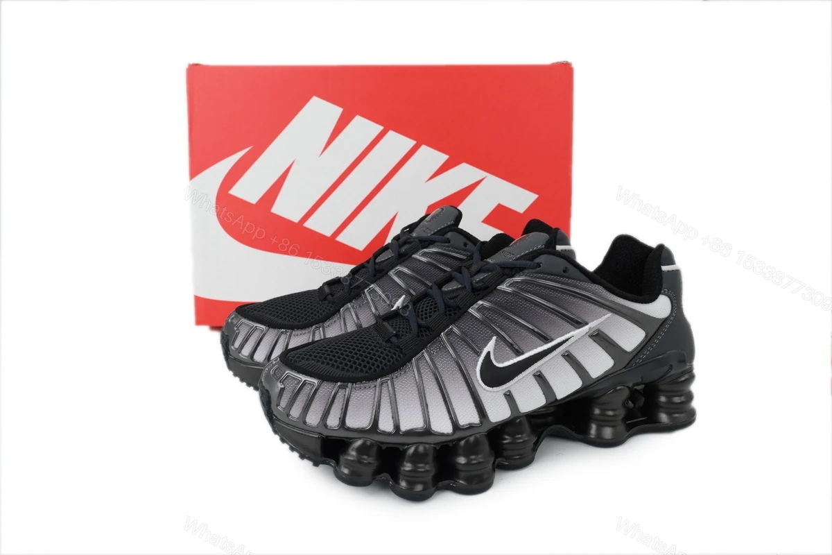 View 8 of Nike Wmns Shox TL Fade 'Off Noir White' IH1336-002