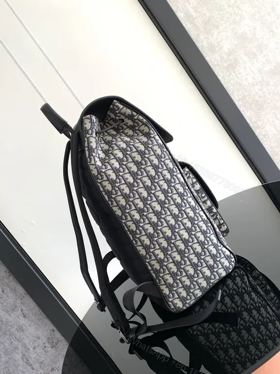 View 4 of Monogram Canvas Luxe Backpack: Durable, Unisex, Modern Luxury