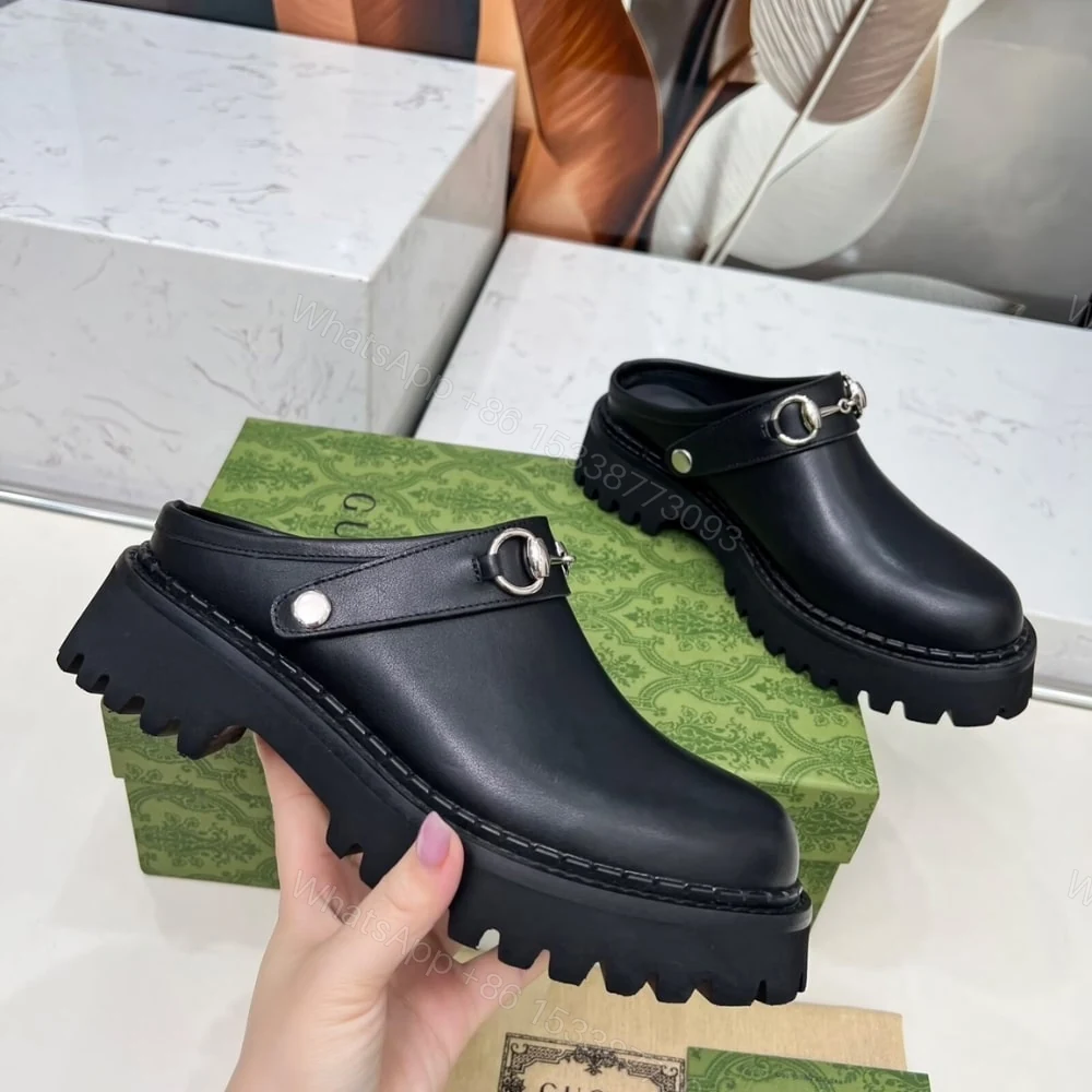 View 6 of GUCCI WOMEN MULE WITH HORSEBIT BLACK