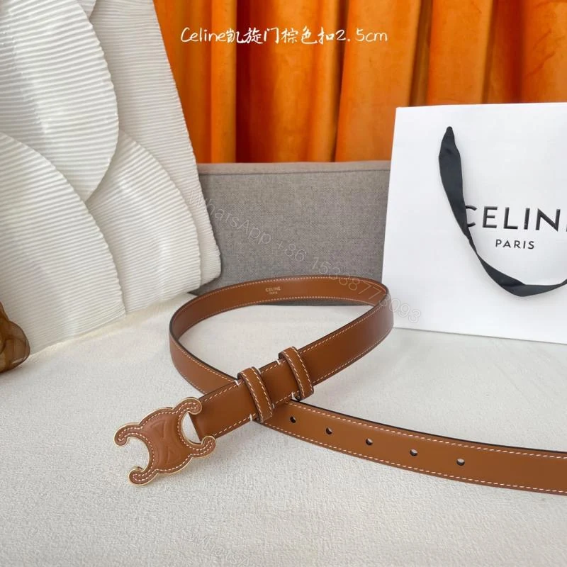 View 2 of CELINE赛琳经典凯旋门扣女士腰带_高仿a货厂家-奢品库