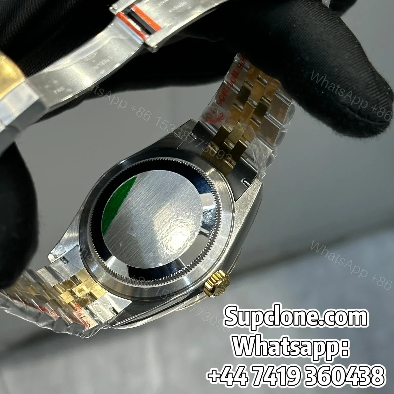 View 5 of Rolex Sky-Dweller Super Clone 1:1 – Black Dial Jubilee Bracelet (9002 Movement)