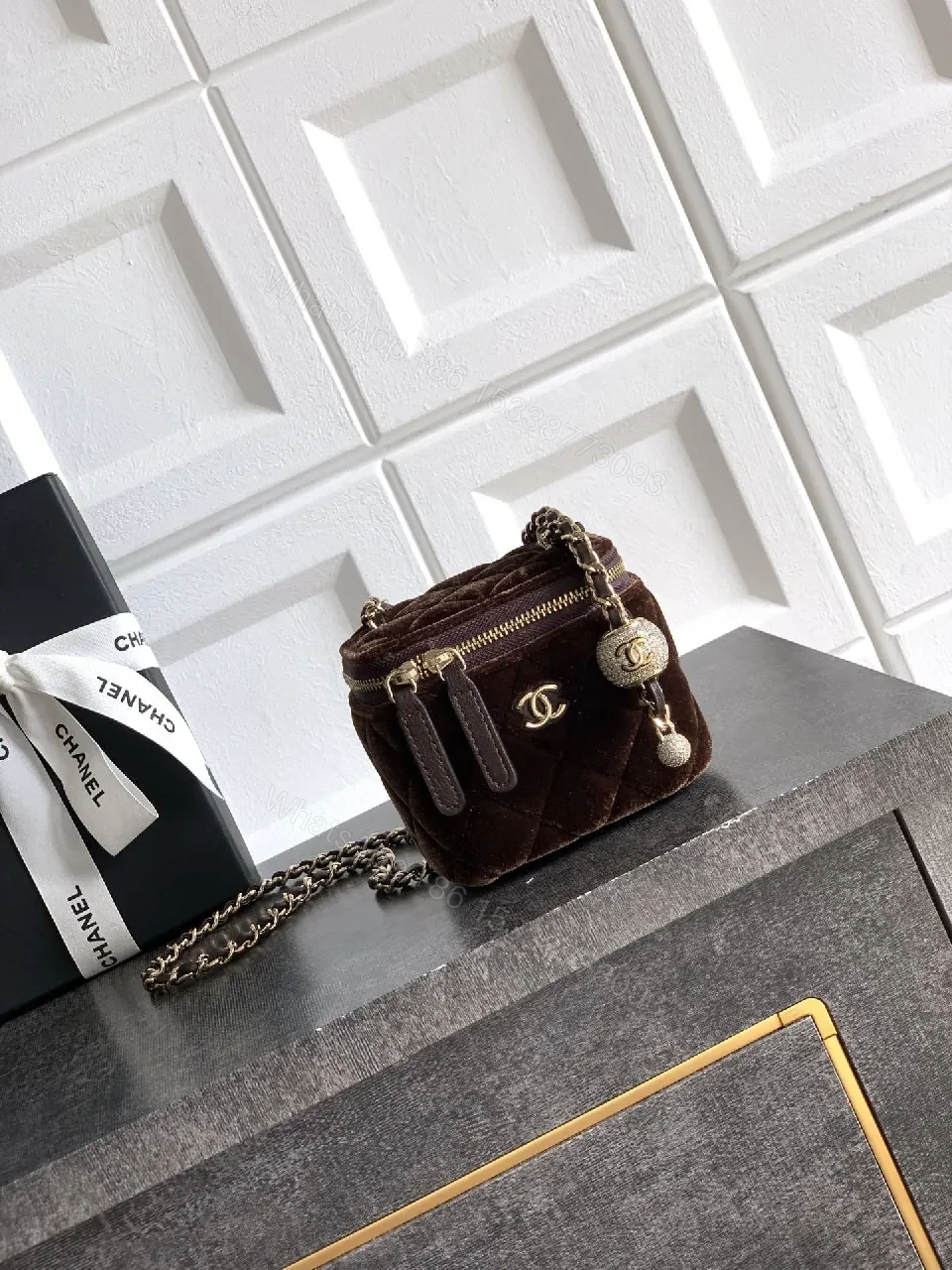 Velvet Mini Crossbody: Rich Texture, Modern Utility — view 1