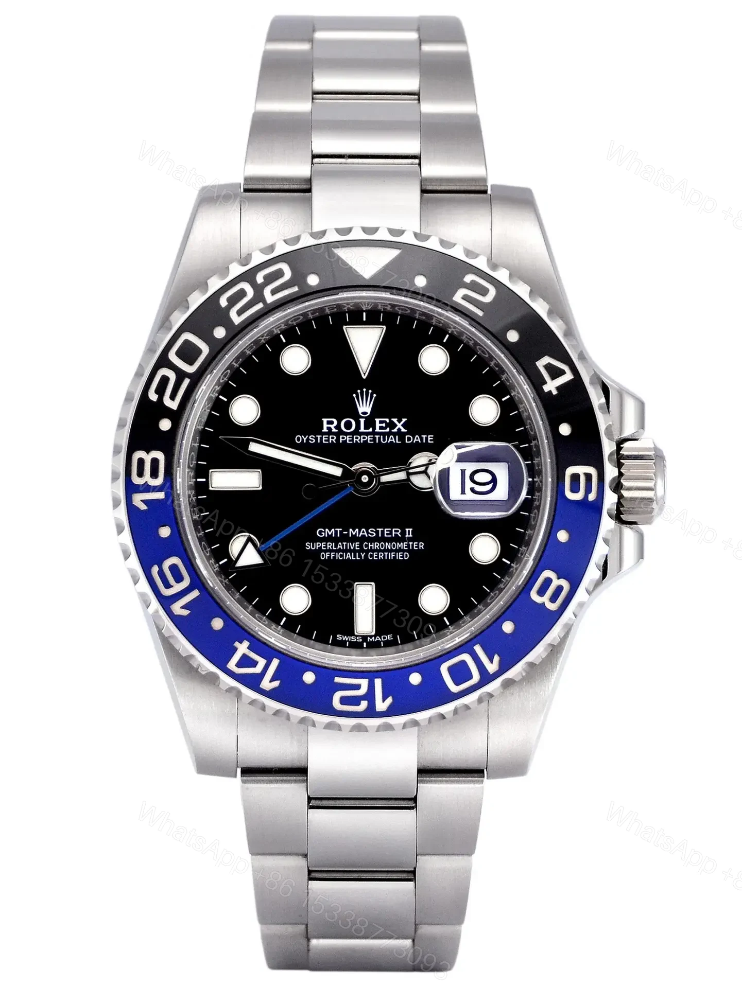 Rolex GMT MASTER II Batman Ceramic 116710BLNR – 40MM — view 1
