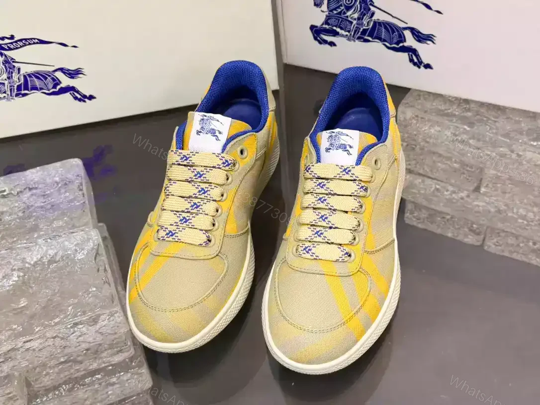 View 6 of BURBERRY TERRACE CHECK SNEAKERS – BBR104