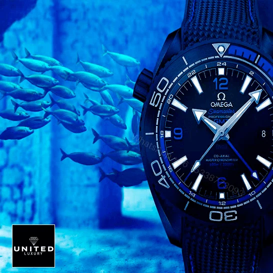 View 9 of Omega Seamaster 600m Blue Replica