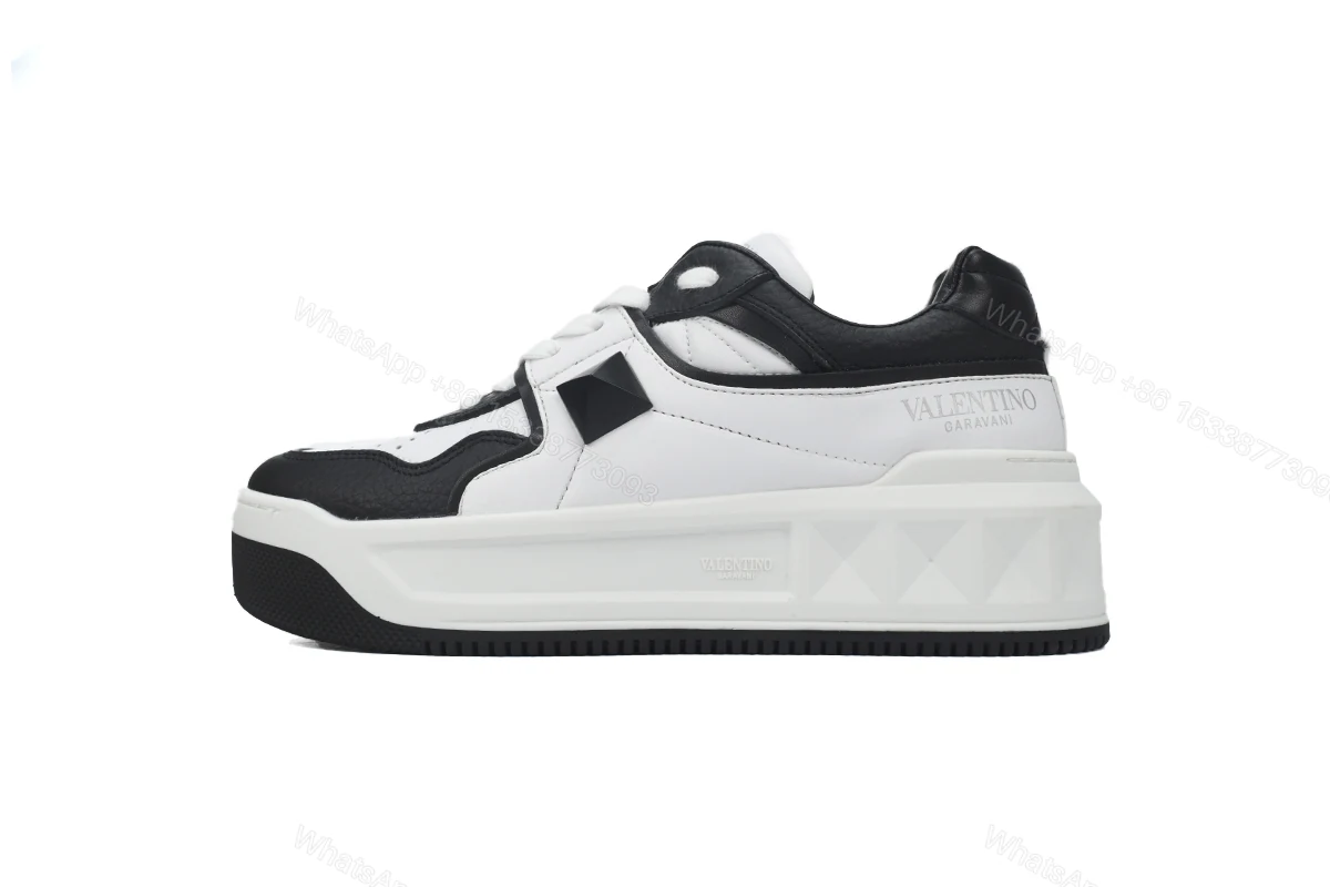 View 6 of Valentino Garavani One Stud Low 'White Black'