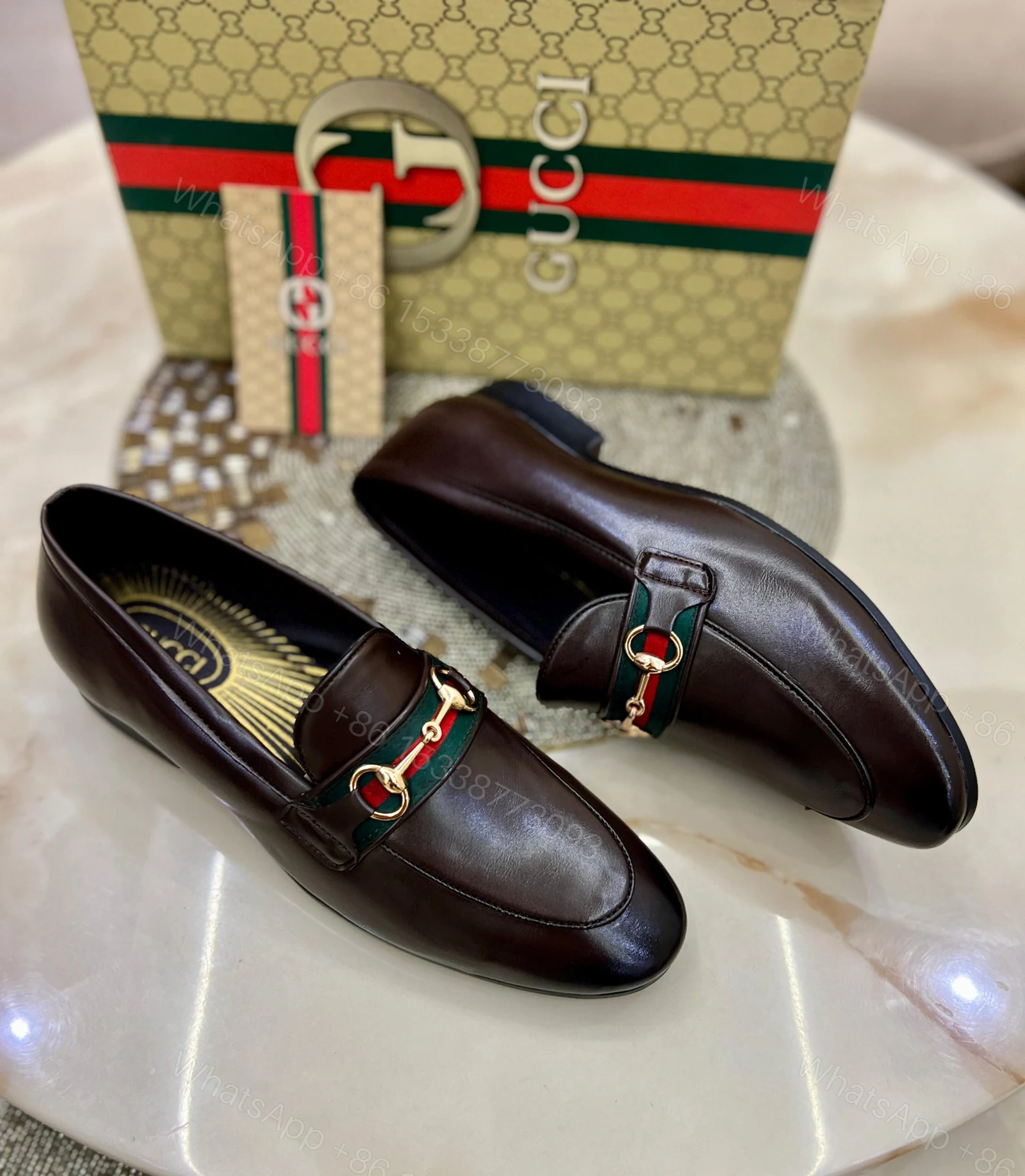 View 2 of FIRST COPY Gucci Moccasins – Premium Formal Shoes