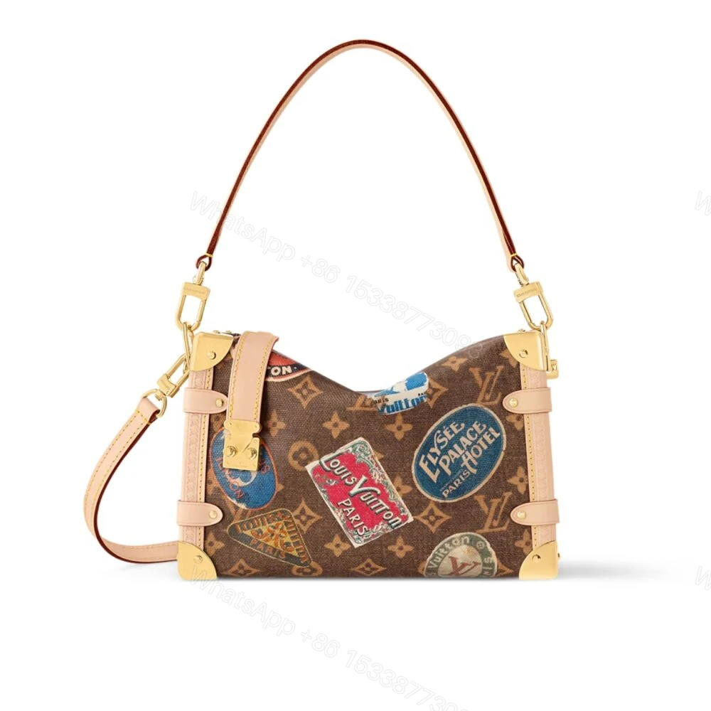 Louis Vuitton Side Trunk MM Flight Mode Gaston Monogram 21Cm M47085 — view 1