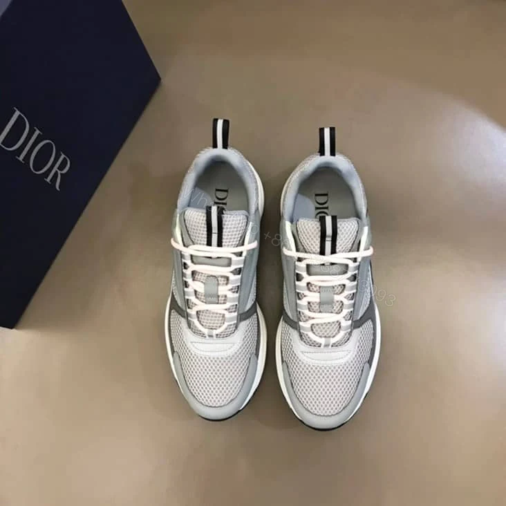 View 4 of B22 SNEAKER TECHNICAL MESH WITH AND CALFSKIN – CD114