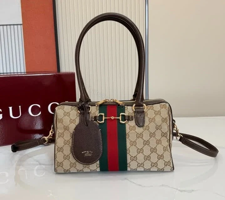 View 2 of Gucci Borsetto Medium Boston Bag VB25278