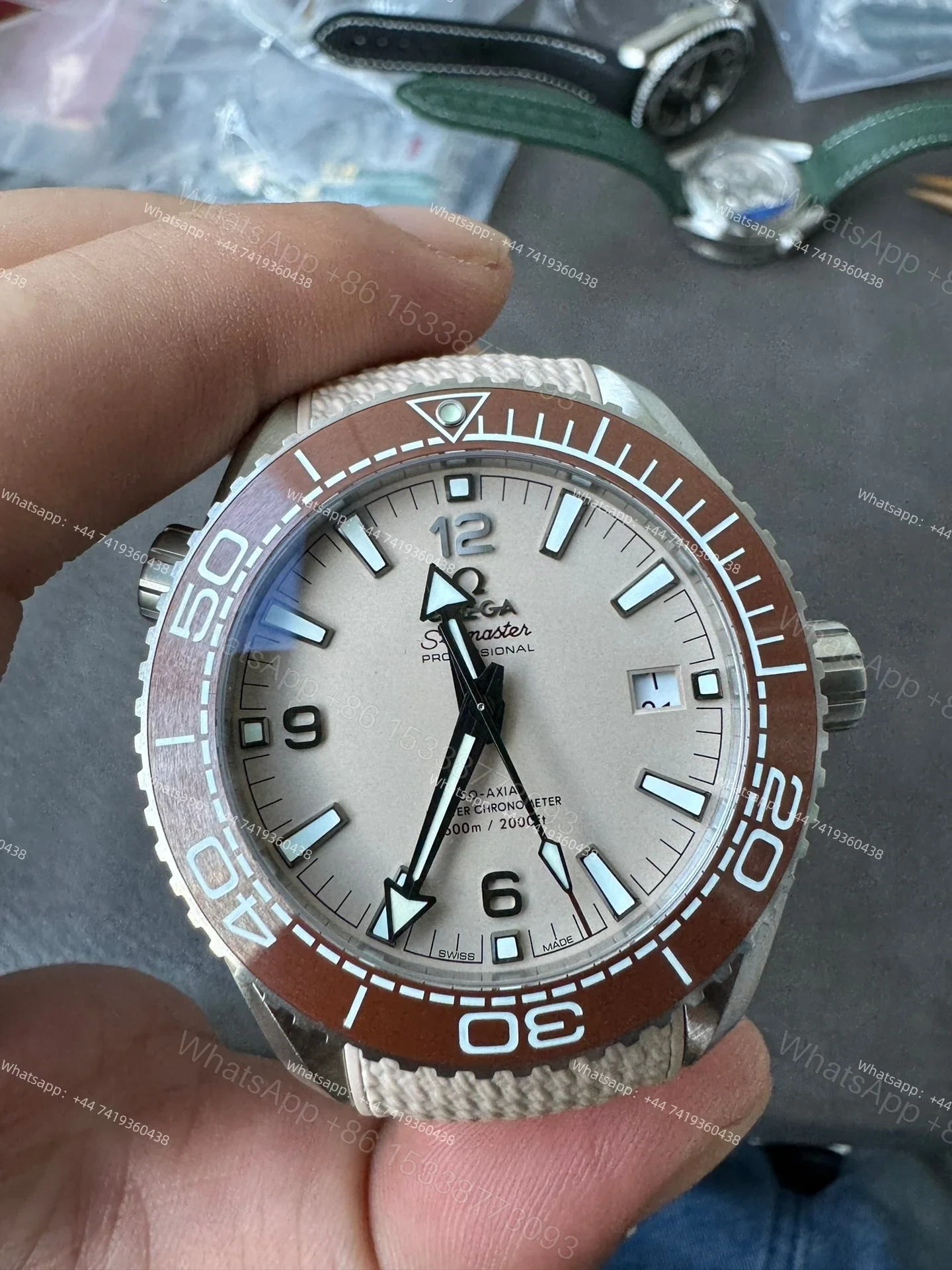 View 5 of Omega Super Clone Seamaster Planet Ocean 600m 43.5MM 215.32.44.21.09.001