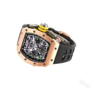 View 3 of Richard Mille RM 011 Super Clone : Rose Gold Flyback Chronograph