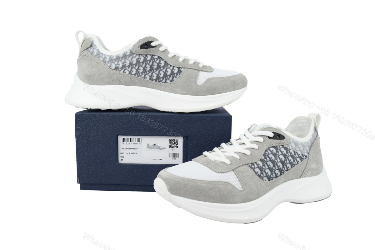 View 5 of Dior B25 Runner Grey 3SN283ZMI_H865