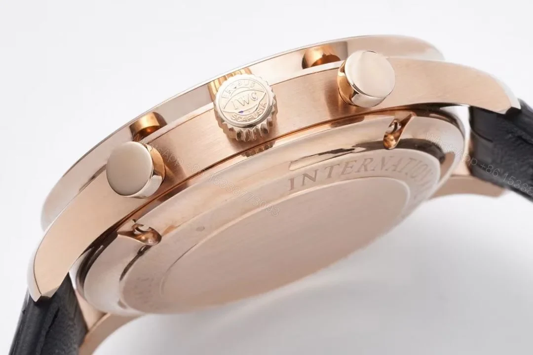 View 5 of IWC Portugieser Chronograph Rose Gold / Black Dial IW3716-25