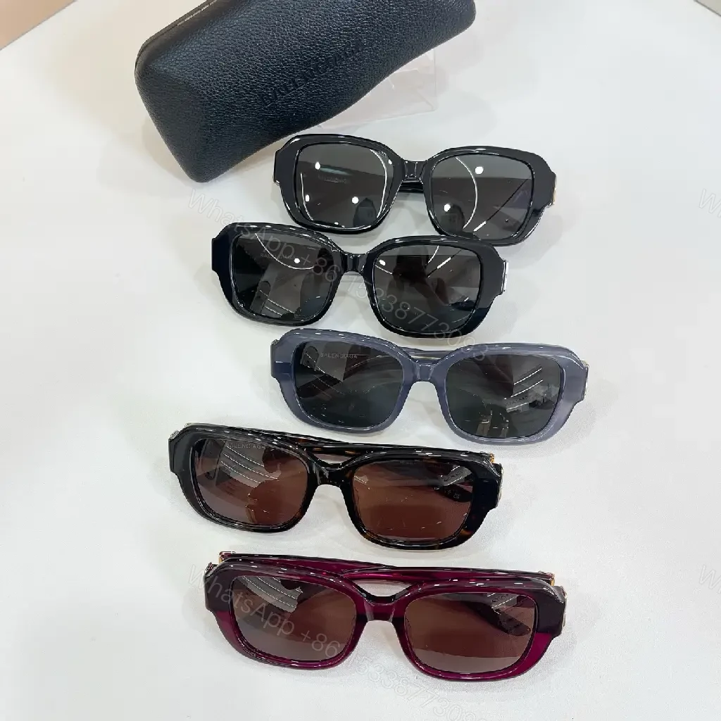 View 6 of Oversized Tortoiseshell Sunglasses with Gold Accent