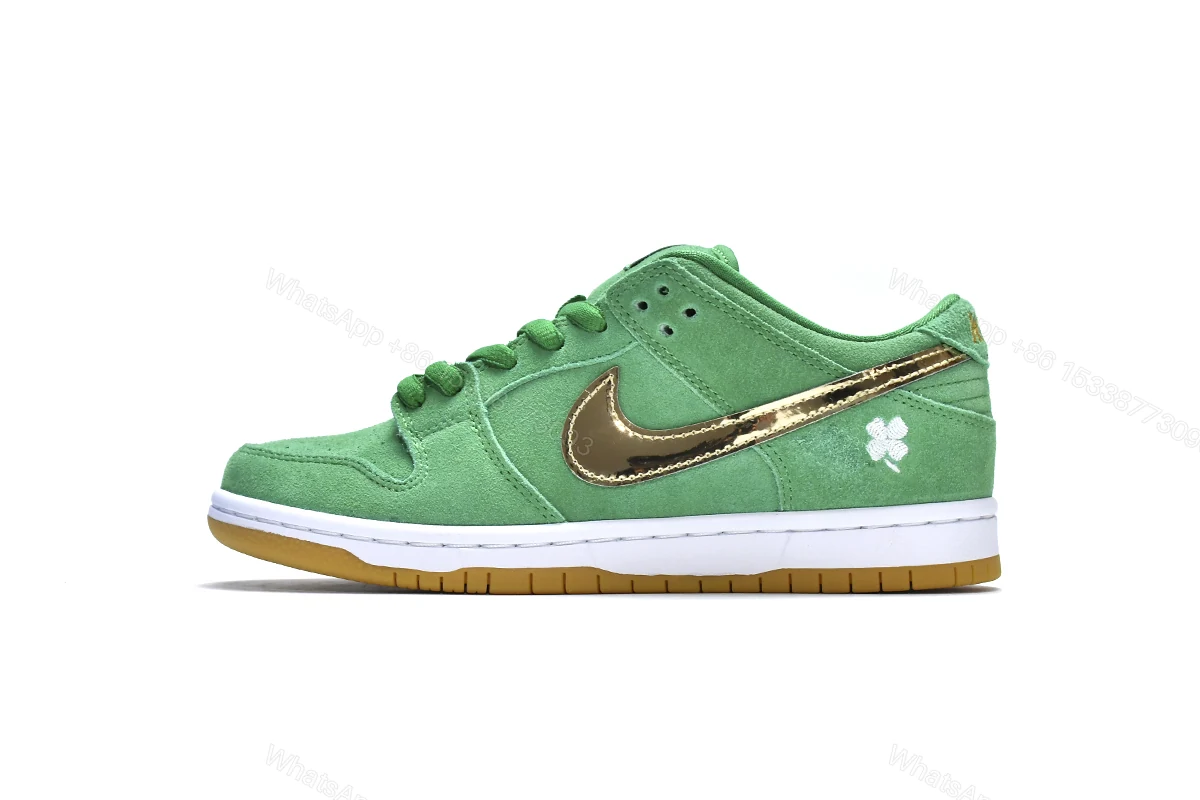 View 8 of Nike SB Dunk Low St. Patrick’s Day BQ6817-303