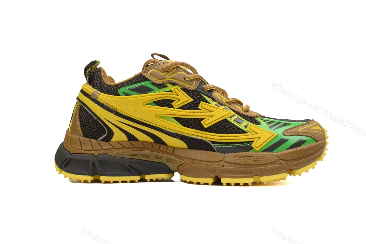 View 4 of OFF-WHITE Out Of Black Yellow OMIA295F24 FAB00 10010