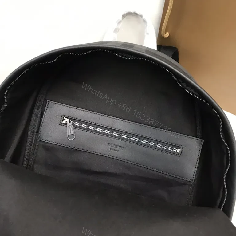 View 7 of Dark Charcoal Burberry Backpack: Refined Everyday Luxury
