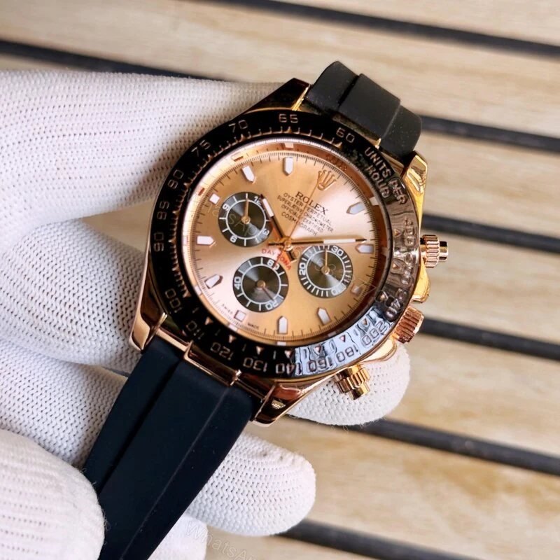 View 3 of Rolex Daytona Motley Unique Rose Gold 42mm Quartz